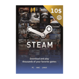 Steam 10$ Global Wallet Code