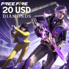 Free Fire 2200 20$ Diamonds MENA TOPUP