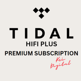 TIDAL HIFI PLUS PREMIUM 1MONTH Private GLOBAL