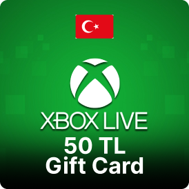 Xbox Live 50 TL Gift Card Turkey