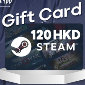 Steam Wallet Card 120 HKD Hong Kong Stockable