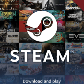 بطاقة هدايا steam الامريكية 50دولار