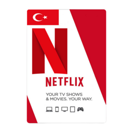 Netflix Gift Card 75  TL TRY (Stockable) TR