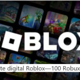 Carte cadeau Roblox - 100 Robux Global