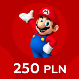 Nintendo eShop 250 PLN (Poland) Stockable