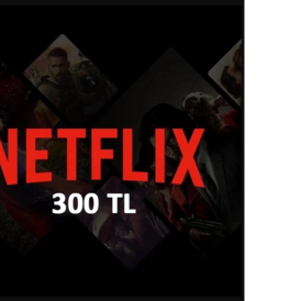 Netflix Gift Card 300₺ TL TRY (Stockable)