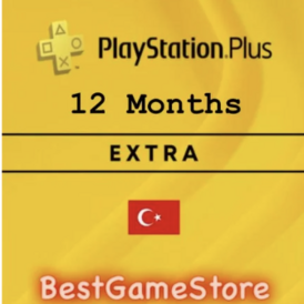 PSN Plus Extra 12 Months Membership - Turkey✶