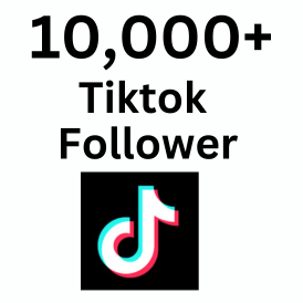 10,000+ Tiktok Follower High Quality None Dr