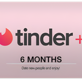 Tinder Plus Subscription 6 Months (Global)