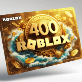 Roblox Gift Card 400 Robux GLOBAL