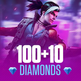 Garena Free Fire 100+10 Diamonds STOCKABLE