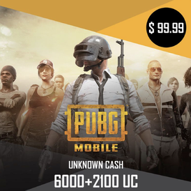 8100 UC PUBG MOBILE GLOBAL STOREABLE PIN