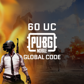 PUBG MOBILE 60 UC - GLOBAL PIN