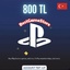 PSN TOP- UP 🇹🇷 ⚜️ 800 TRY