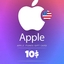 iTunes Gift Card 10$ USD (USA) (Stockable)