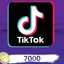 TikTok 7000 Coins by account