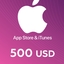 iTunes Gift Card - 500 USD - USA Version by