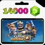 Clash Royale 14000 Gems (LOGIN INFO REQUIRE)