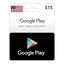 American Google Play Card 15$