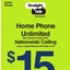 Straight talk home phone prepaid 15 USD