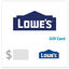 Lowe's gift card 15$