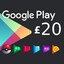 £20.00 GOOGLE PLAY STORE GIFT CARD DIGITAL VO