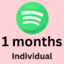 Spotify Premium Individual 1 Month