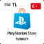 PlayStation PSN 750 TRY (Stock)Turkey✶🇹🇷