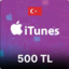 iTunes Gift Card 500 TL TR