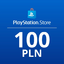 PlayStation PSN 100 PLN (zloty) (Stockable)