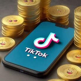 TikTok 1000 Coins by account