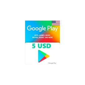 Google Play Gift Card 5 USD