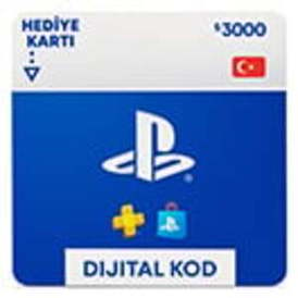 Playstation TR Network Store PSN 3000 TL TRY