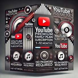 Buy YouTube Premium & Music Subscription (1-1