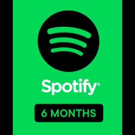 Spotify India -6 Months Gift card(Stockable)