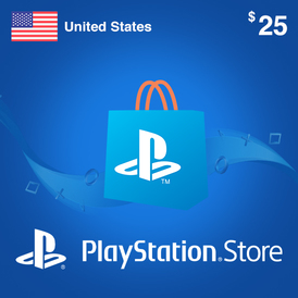 Playstation Gift Card (US) - $25 USD