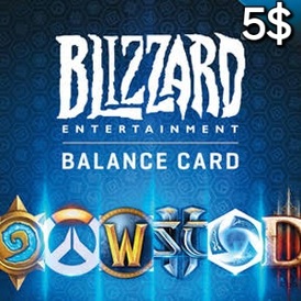 Blizzard Gift Card 5$