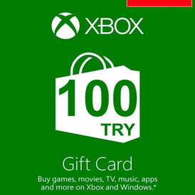 XBOX 100 TRY GİFT TURKEY