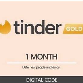 Tinder Gold - 1 month brl (Brazil)