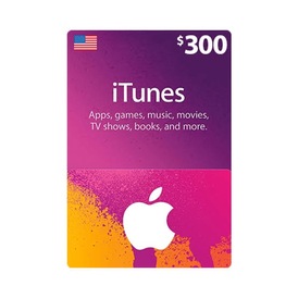 iTunes Gift Card 300$