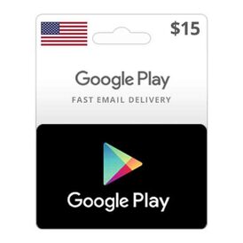 American Google Play Card 15$