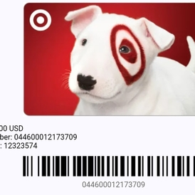 Target E-Gift Card