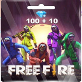 Free Fire 100 + 10 Diamonds Pins (Garena)