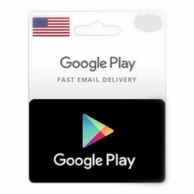 Google play gift card 100$ USA