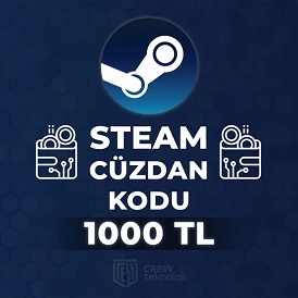 STEAM GİFT CARD 1000TL (TURKEY)