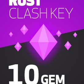 Rust Clash 10 Gem - Rust Clash Key - GLOBAL