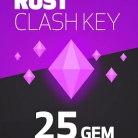 Rust Clash 25 Gem - Rust Clash Key - GLOBAL