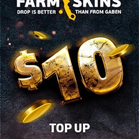 Farmskins Wallet Card 10 USD - FARMSKINS.COM