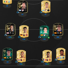 MESSI 89 TOTW+VVD VIRGIL VAN DJICK+YAMAL 84+