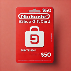 Nintedno eShop Gift Card 50$ USD Stockable